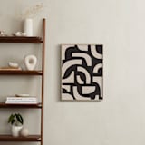 "rhythm" - Art Print in Licorice Black by Alisa Galitsyna - In a Room