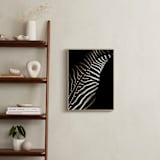 "Night Stripes" - Art Print in Dusty White by David Michuki - In a Room
