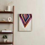 "Geo Point" - Art Print in Jewel by Field and Sky - In a Room