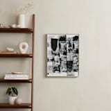 "black mountains" - Art Print in black mountain by Lauren Packard - In a Room