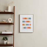 "Caterpillar ABC" - Art Print in Rainbow by Elif Sahin - In a Room