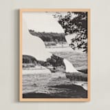 "Under the Lining II" - Art Print in Fluid by Sumak Studio - Framed