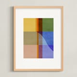 "thread I" - Art Print in Curve by Sumak Studio - Framed