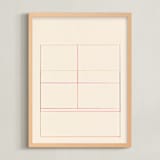 "Windows 2" - Art Print in Clear by Sumak Studio - Framed