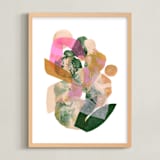 "botanical storm" - Art Print in garden by Carrie Moradi - Framed