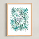 "Always Together" - Art Print in Mint by Sarah Knight - Framed