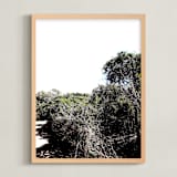 "Agnes Waters II" - Art Print in Mono by Blustery August - Framed