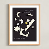 "Twinkle, Twinkle Little Star" - Art Print in Twilight by Elliot Stokes - Framed