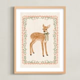 "Adore" - Art Print in Pearl by Elly - Framed