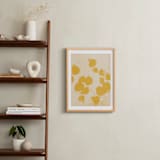 "Botanica 2" - Art Print in Amber by Kamala Nahas - In a Room