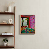 "After Tea" - Art Print in Sienna by Jess Franks - In a Room