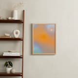 "The Future Is Calling" - Art Print in Sunset by Anna Joseph - In a Room
