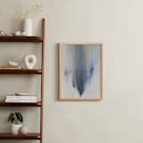 "FreeFall" - Art Print in Blue Grey by Christa - In a Room