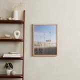 "Retro" - Art Print in Southwest Sky Blue by Hannah E Palmer - In a Room