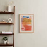 "TISSUES II" - Art Print in Dark Orangesque by Stefania Copertini - In a Room