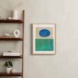 "Jewelbox" - Art Print in Lapis by Field and Sky - In a Room