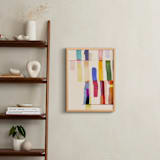 "Color Cut 2" - Art Print in Vibrant by Sumak Studio - In a Room