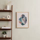 "abstract geological form I" - Art Print in Mineral by Sumak Studio - In a Room