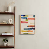 "Color Cut 1" - Art Print in Vivid by Sumak Studio - In a Room