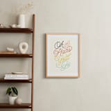 "Going Places" - Art Print in Rust by Yours Madly - In a Room