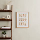 "Playful Dominoes" - Art Print in Sherbet by Alisa Galitsyna - In a Room