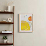 "Space Voyage" - Art Print in Saturn by Robert and Stella - In a Room