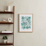 "Always Together" - Art Print in Mint by Sarah Knight - In a Room
