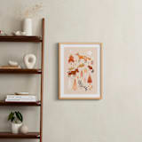 "Woodland Animals" - Art Print in Earthy Beige by Tati Abaurre - In a Room