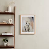 "Left it in Marfa" - Art Print in Peach by Kati Ramer - In a Room