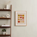 "Apples" - Art Print in Sherbet Multi by Alisa Galitsyna - In a Room
