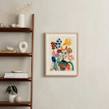 "Keep the balance" - Art Print in Off White by Mojca Dolinar - In a Room