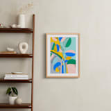 "Plant Paradise #2" - Art Print in Dandelion by Nikita Jariwala - In a Room