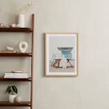 "Guard Tower" - Art Print in Ocean by Kamala Nahas - In a Room