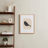 "Birdie" - Art Print in Tangerine Dream by Alicia Youngken - In a Room