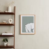 "Polar 2" - Art Print in Sage by Anne Ciotola - In a Room