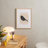 "Birdie" - Art Print in Tangerine Dream by Alicia Youngken - In a Room