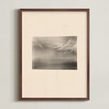 "Pilvi II" - Art Print in Vintage Grey by jinseikou - Framed