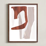 "Valentina 2" - Art Print in Desert Sunset by Jennifer Daily - Framed