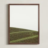 "Swooped II" - Art Print in Bog by Kamala Nahas - Framed