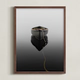 "Into the Ether" - Art Print in Fog by Leaves of Ash - Framed