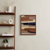 "Paper Pile II" - Art Print in Rust by Carrie Moradi - In a Room