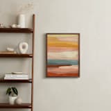 "tissue desert" - Art Print in Rust by Carrie Moradi - In a Room