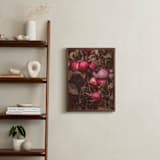 "Apple Season" - Art Print in Ripe Red by Justine Bicknell - In a Room