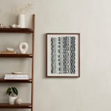 "Tapete" - Art Print in Warm grey by Catilustre - In a Room