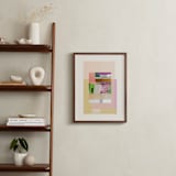 "Nora" - Art Print in Blush by Lindsay Megahed - In a Room