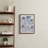 "Bloom 2" - Art Print in Denim by Kelly Watkins - In a Room