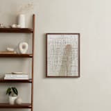 "Rhythm Disrupted" - Art Print in Muted Walnut by Luci Power - In a Room