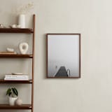 "The Edge" - Art Print in Light Grey by Jennifer Morrow - In a Room