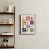 "Howdy Partner 1" - Art Print in Multi by Gabrielle Neil - In a Room