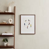 "Ski people" - Art Print in Candy by Anee Shah - In a Room
